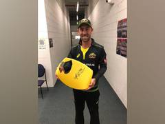
      
      Will make donation: Maxwell on stadium seat auction
      
      