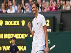 
      
      Daniil Medvedev looking for confidence in his game on grass...
      
      