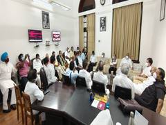 
      
      Opposition leaders hold meeting over alleged manhandling of...
      
      