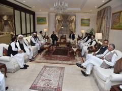 
      
      Taliban delegation meets Pak officials in Doha, discuss...
      
      