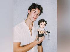 
      
      Shawn Mendes shows off mini-doll version of him, calls it...
      
      