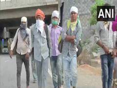 
      
      Without food for 3 days at Delhi-UP border, migrants share ordeal
      
      