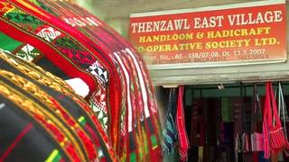 
    Loin loom, an alternative source of income for Mizo women
    