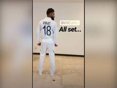 
      
      Kohli to sport 'Number 18' on his Test jersey
      
      