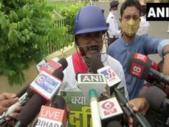 
      
      Opposition MLAs reach Bihar assembly wearing helmets and...
      
      