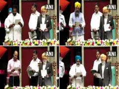 
      
      Newly elected MLAs including CM Mann take oath as Punjab...
      
      