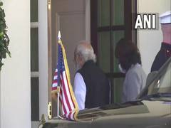 
      
      PM Modi arrives at White House for bilateral meeting with Biden
      
      