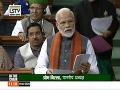 
      
      'Jai Shree Ram' slogans raised in Lok Sabha, as PM Modi...
      
      