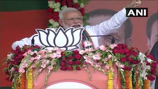 
      
      Cong grew with help of family, money but BJP on hard work: PM Modi
      
      