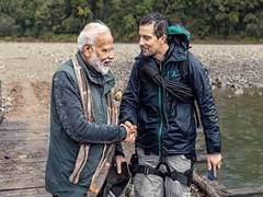 
      
      PM Modi was calm in crisis, says Bear Grylls
      
      