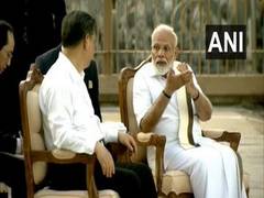 
      
      PM Modi, Xi meet for more than two hours over dinner
      
      