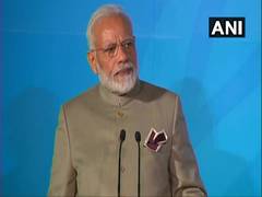 
      
      Modi calls for action at climate summit, says India's...
      
      