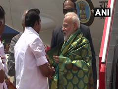 
      
      PM Modi arrives in Chennai for 2nd informal summit with Xi
      
      