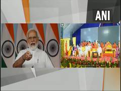 
      
      PM Modi unveils 108 feet statue of Lord Hanuman in Gujarat
      
      