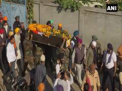 
      
      Mortal remains of Army Sepoy Sukhbir Singh brought to native...
      
      