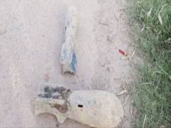 
      
      Mortars recovered from village in Agra district 
      
      