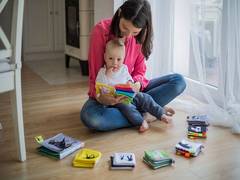 
    Study reveals baby and adult brains 'sync up' during play
    