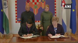 
      
      India gives Mahatma Gandhi's sculpture to Croatia as part of...
      
      