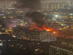 
      
      Fire breaks out at industrial estate in Mumbai
      
      