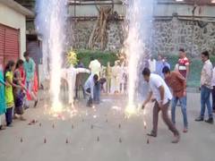 
      
      Diwali in Mumbai's Ghatkopar as people burnt Coronavirus...
      
      