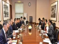 
      
      Muraleedharan meets Uzbekistan's Adkham Ikramov, discusses...
      
      