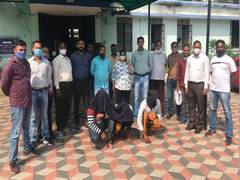 
      
      Four accused held for killing suspected gambling den kingpin
      
      