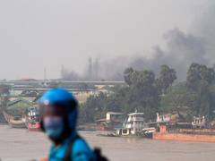 
      
      Forces loyal to Myanmar's Junta 'torch church, homes' in Chin...
      
      