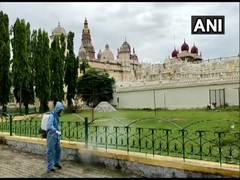 
      
      Mysore Palace sanitised after employee's relative tests COVID...
      
      