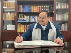 
      
      JP Nadda recovers from COVID-19, expresses gratitude to AIIMS...
      
      