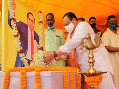 
      
      BJP chief JP Nadda pays tribute to BR Ambedkar on his 130th...
      
      