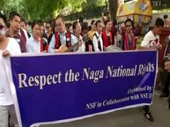 
      
      Delhi: Naga Student Federation holds rally to press for demands
      
      