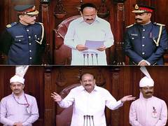 
      
      Rajya Sabha marshals get military-style uniform
      
      