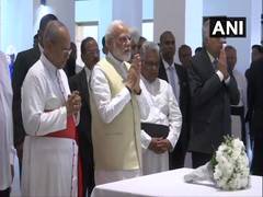 
      
      Sri Lanka: Modi visits church targetted during Easter terror...
      
      