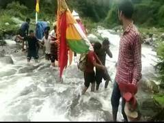
      
      Lokajat Yatra begins in Uttarakhand, devotees carry Nanda...
      
      