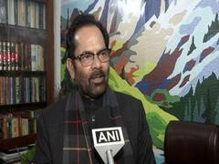 
      
      BJP's Mukhtar Abbas Naqvi slams Opposition for supporting...
      
      