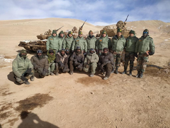 
      
      Army chief awards troops deployed at Rezang La, Rechen La...
      
      