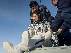 
      
      NASA astronaut receives heart warming welcome after spending...
      
      