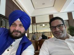 
      
      Old wine, Old friends: Sidhu on meeting old friend 'PK'
      
      