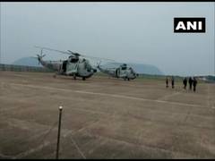 
      
      Vijayasai Reddy, Vice Admiral flag off aerial seeding at...
      
      