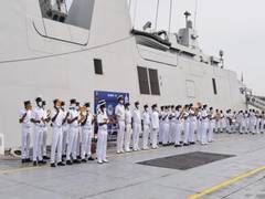 
      
      Sri Lanka-India bilateral naval exercise begins in Visakhapatnam
      
      