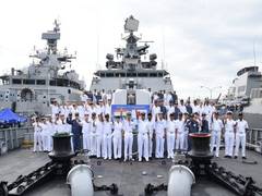 
      
      Pre sail conference held prior to commencement of exercise Malabar
      
      