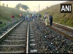 
      
      Jharkhand: Suspected Naxals blow up portion of railway tracks...
      
      