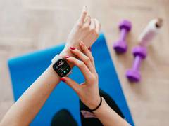 
    Wearable activity trackers encourage people to exercise more 
    