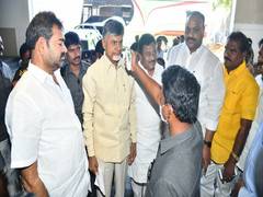 
      
      Thermal screening facility at TDP's central office in Amaravati
      
      