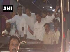 
      
      Maharashtra: NCP legislative party leader Jayant Patil meets...
      
      