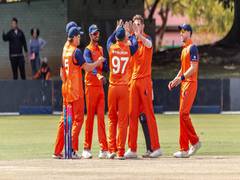 
      
      Netherlands defeat USA to seal Men's T20 World Cup 2022 spot
      
      