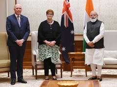
      
      Australia's Foreign, Defence Ministers call on PM Modi
      
      