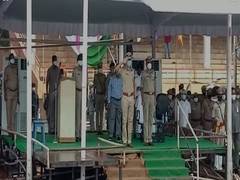 
      
      Andhra DGP, others inspect I-Day preparations at IGM Stadium...
      
      