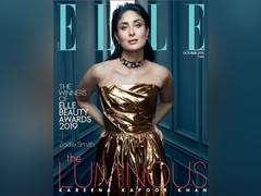 
    Kareena Kapoor shimmers in strapless golden ensemble
    