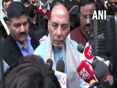 
      
      UP polls phase 4: Rajnath Singh casts his vote in Lucknow,...
      
      
